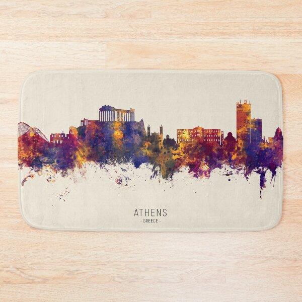 Item preview, Athens Greece Skyline designed and sold by ArtPrints.