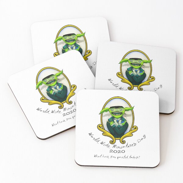 Item preview, World Wide Miniature Day 2020 Black Wording designed and sold by Amanda cotten.