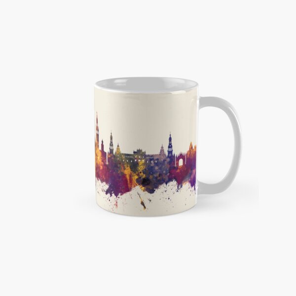 Vista previa del artículo con la obra «Sevilla Spain Skyline», diseñado y vendido por ArtPrints.