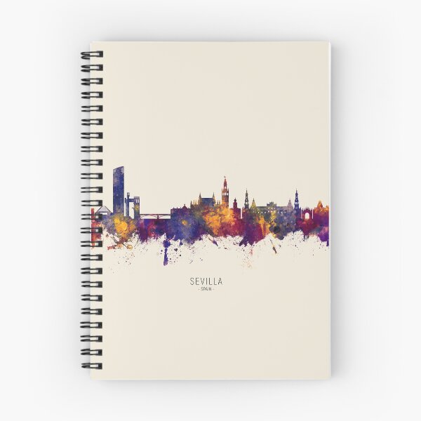 Item preview, Sevilla Spain Skyline designed and sold by ArtPrints.