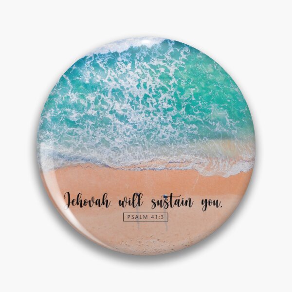 Item preview, Jehovah will sustain you Psalm 41:3 designed and sold by KA DESIGNS.
