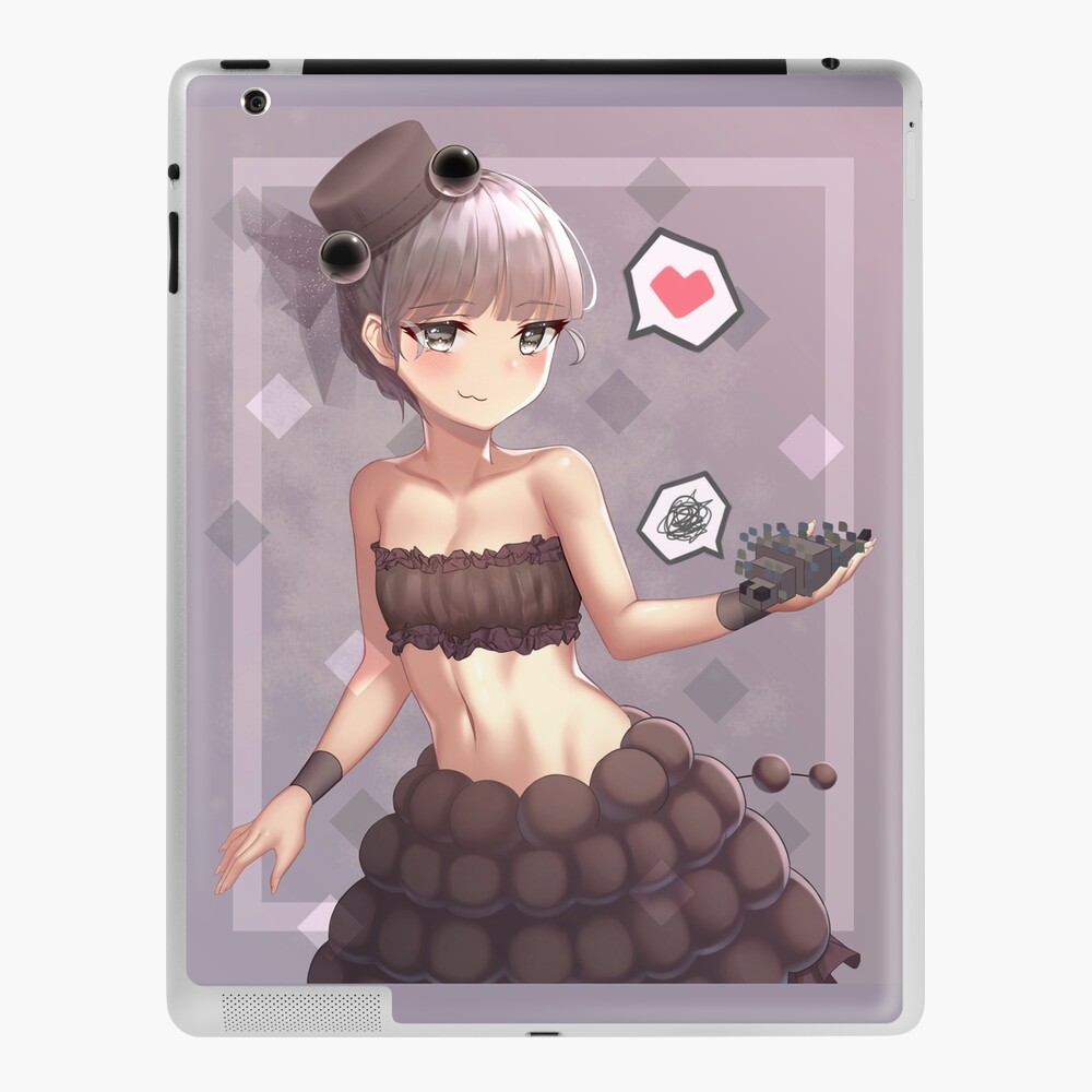 Minecraft Creeper Girl Illustration Meme iPad Case & Skin for Sale by  Destinyplayer