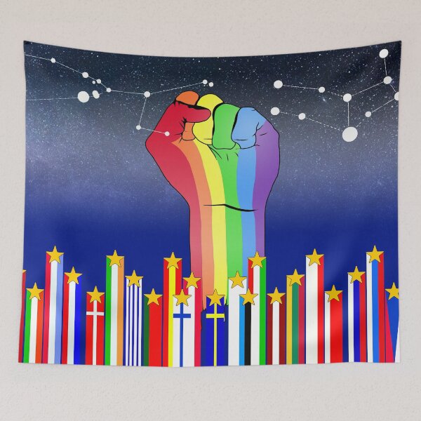 Item preview, PRIDE EU 2020 - Art by AmG designed and sold by Alejandro90.