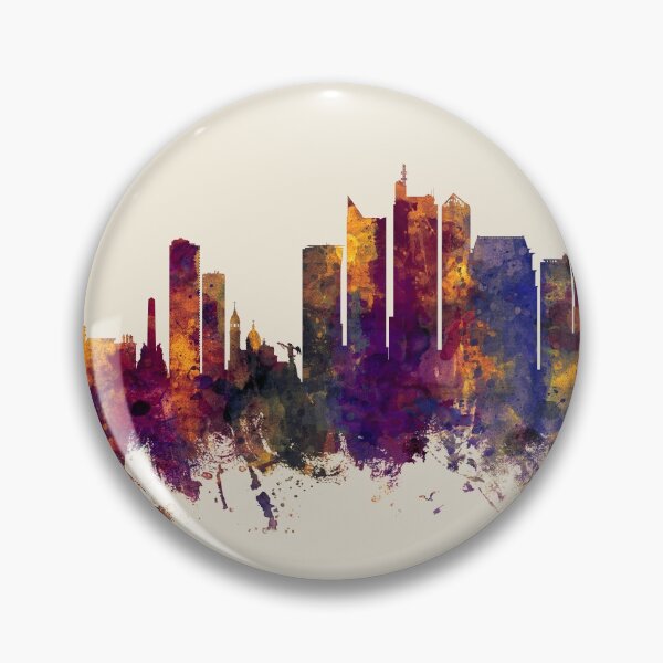 Artikelvorschau, Manila Philippines Skyline entworfen und verkauft von ArtPrints.