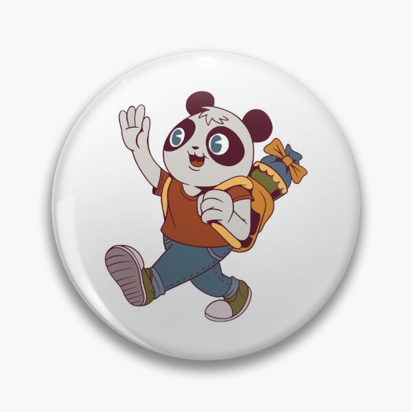 Item preview, Schoolchild panda designed and sold by DerSenat.