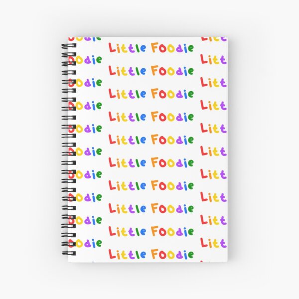 Little Foodie Spiral Notebook