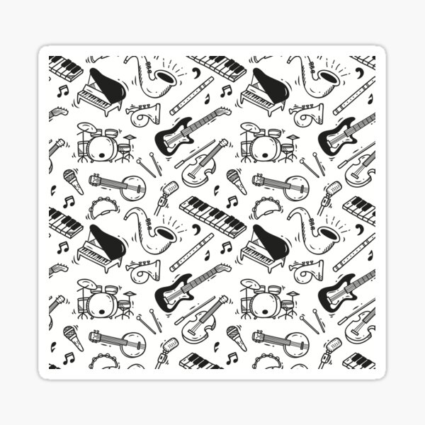 Sticker Trommel Ausr C3 Bcstung Musikinstrument Redbubble