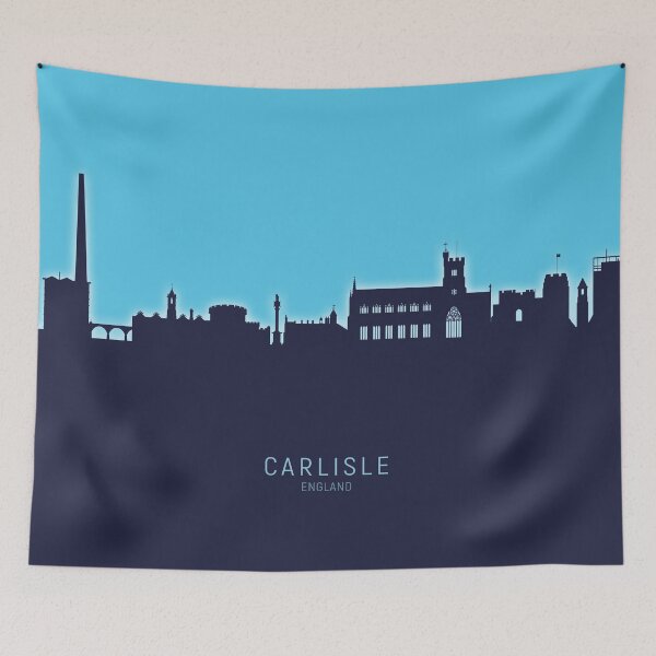 Artikelvorschau, Carlisle England Skyline entworfen und verkauft von ArtPrints.