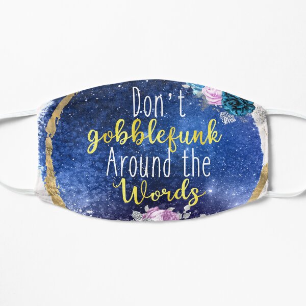Roald Dahl quote Flat Mask