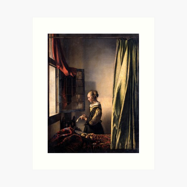 Item preview, Girl Reading a Letter by an Open Window, by Jan Vermeer designed and sold by Irina Polyanskaya.