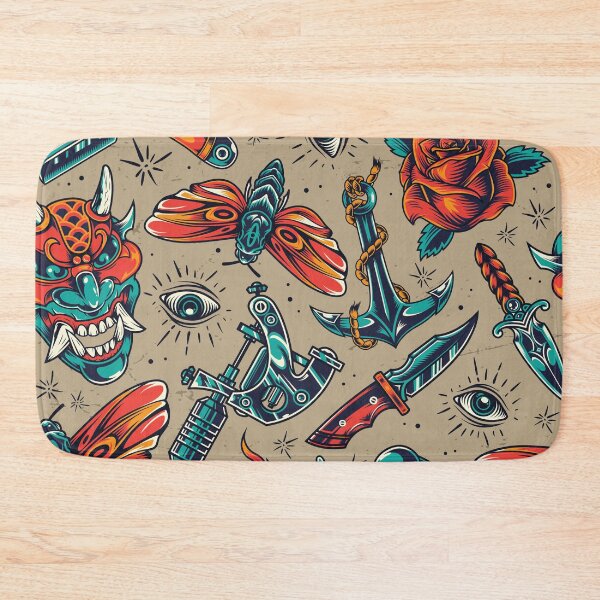 Item preview, Amazing Tattoo Pattern  designed and sold by Vector Scout Lab.
