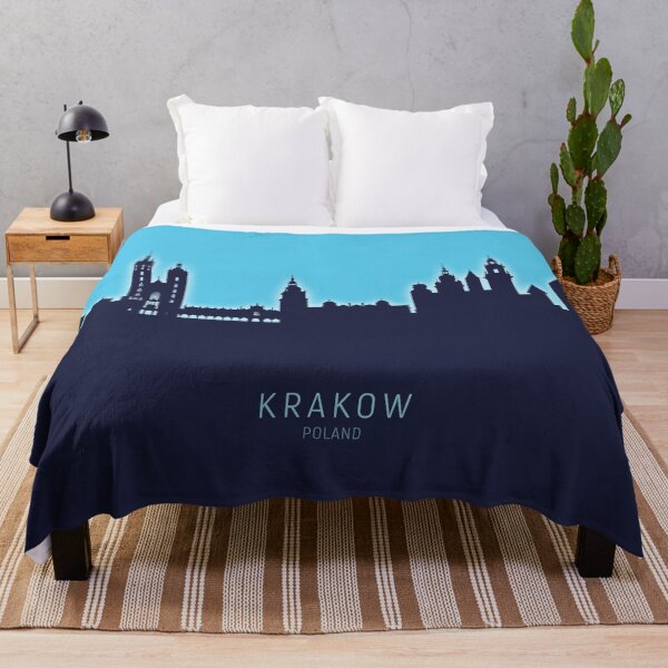 Item preview, Krakow Poland Skyline designed and sold by ArtPrints.