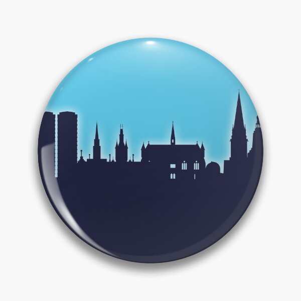 Item preview, Dundee Scotland Skyline designed and sold by ArtPrints.