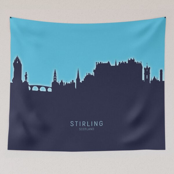 Item preview, Stirling Scotland Skyline designed and sold by ArtPrints.