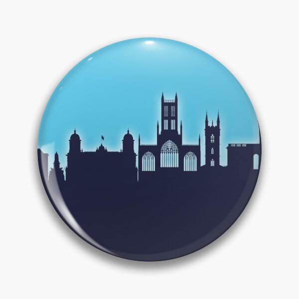 Item preview, Kingston upon Hull England Skyline designed and sold by ArtPrints.