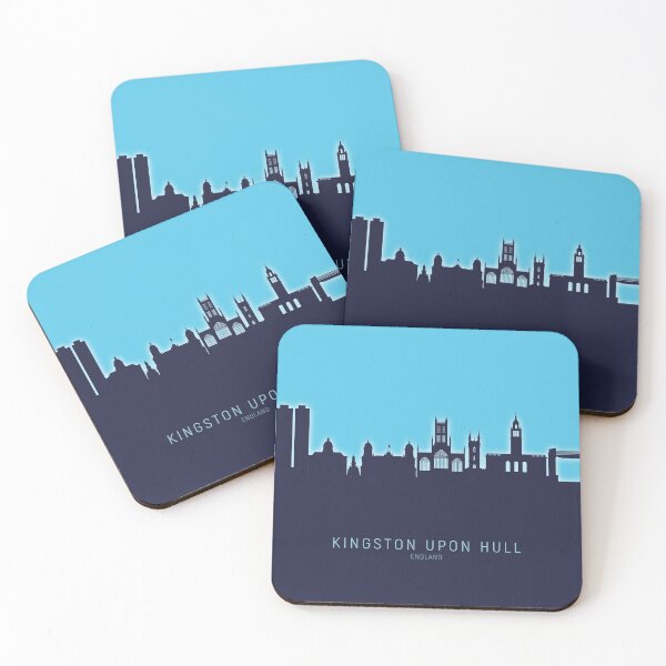 Item preview, Kingston upon Hull England Skyline designed and sold by ArtPrints.
