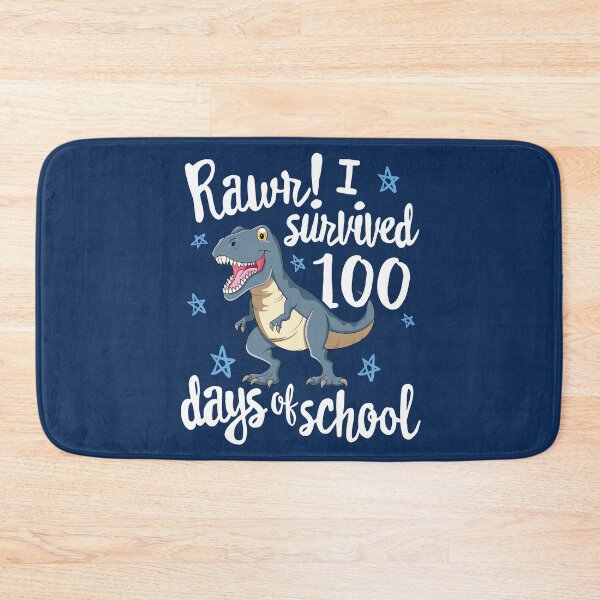 Item preview, Rawr I Survived 100 Days of School T-Shirt T Rex Dinosaur designed and sold by 14thFloor.