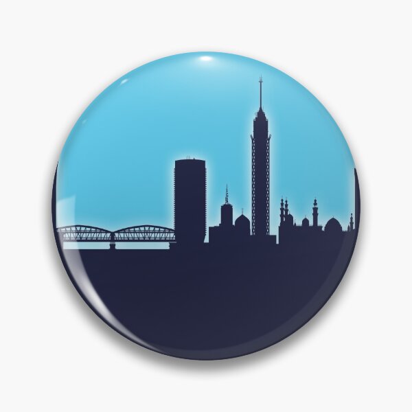 Item preview, Cairo Egypt Skyline designed and sold by ArtPrints.