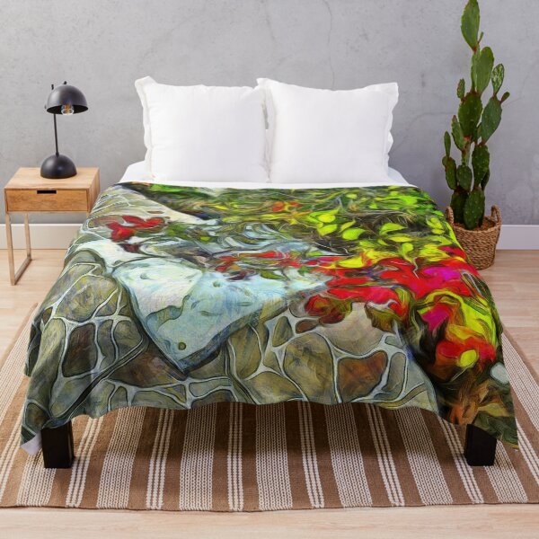 Item preview, Grand Turk Walkway Flowers Turks and Caicos KPA designed and sold by karynpeters.