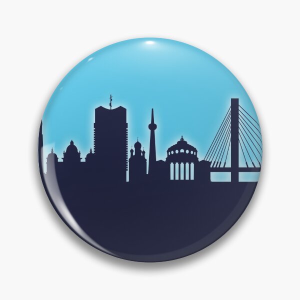 Item preview, Bucharest Romania Skyline designed and sold by ArtPrints.