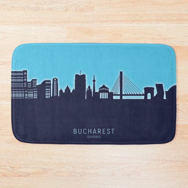 Item preview, Bucharest Romania Skyline designed and sold by ArtPrints.