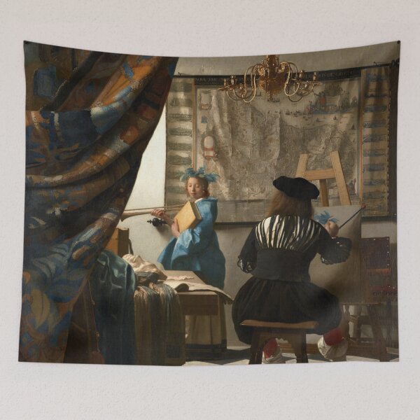 Item preview, The Art of Painting, by Johannes Vermeer designed and sold by Irina Polyanskaya.