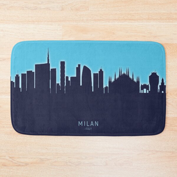 Item preview, Milan Italy Skyline designed and sold by ArtPrints.