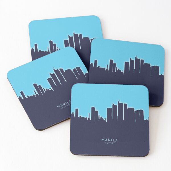 Item preview, Manila Philippines Skyline designed and sold by ArtPrints.