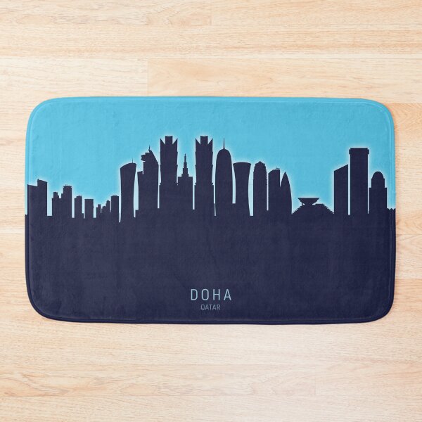 Item preview, Doha Qatar Skyline designed and sold by ArtPrints.