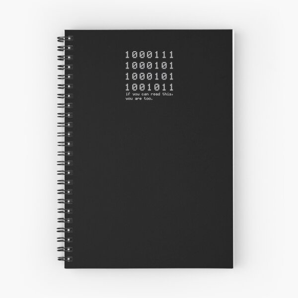 Item preview, binary code designed and sold by Schmuddelshirt.