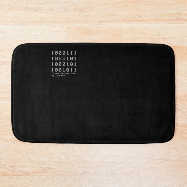 Item preview, binary code designed and sold by Schmuddelshirt.