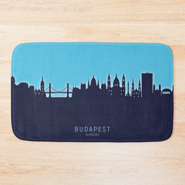 Item preview, Budapest Hungary Skyline designed and sold by ArtPrints.
