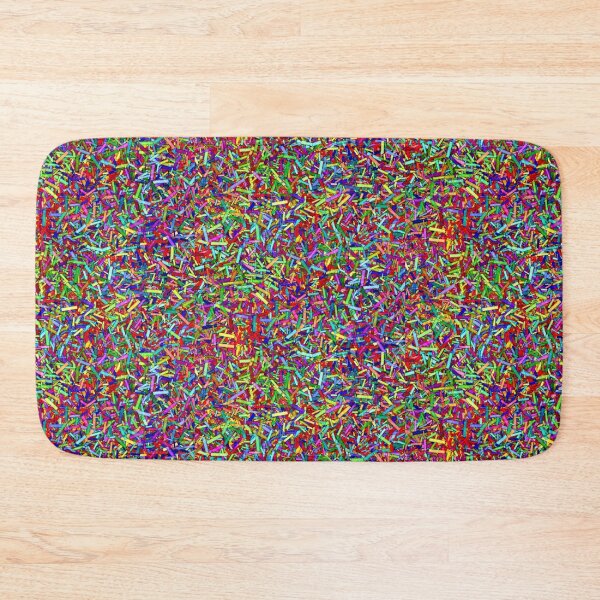 Item preview, Rainbow Sprinkles Psychedelic Pattern designed and sold by RiaBubble.