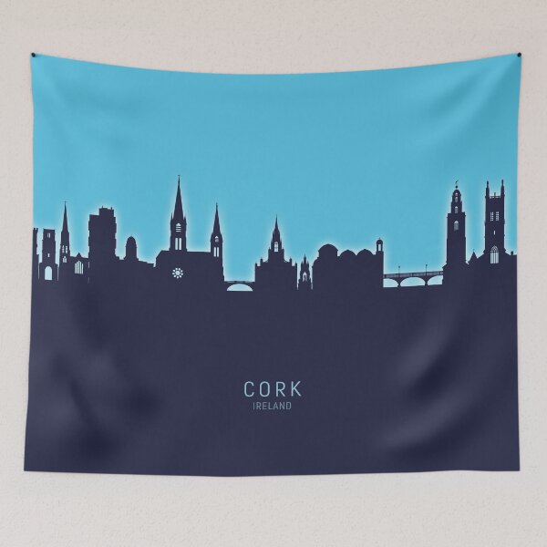 Item preview, Cork Ireland Skyline designed and sold by ArtPrints.