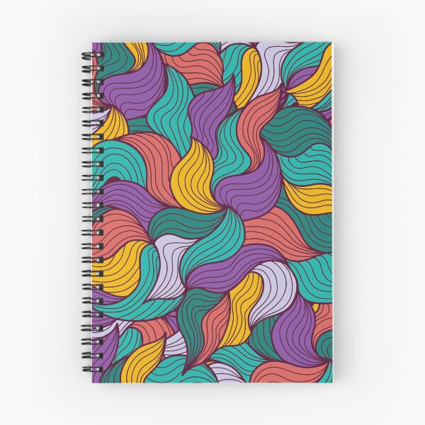 Item preview, Colorful Wavey Pattern designed and sold by Vector Scout Lab.
