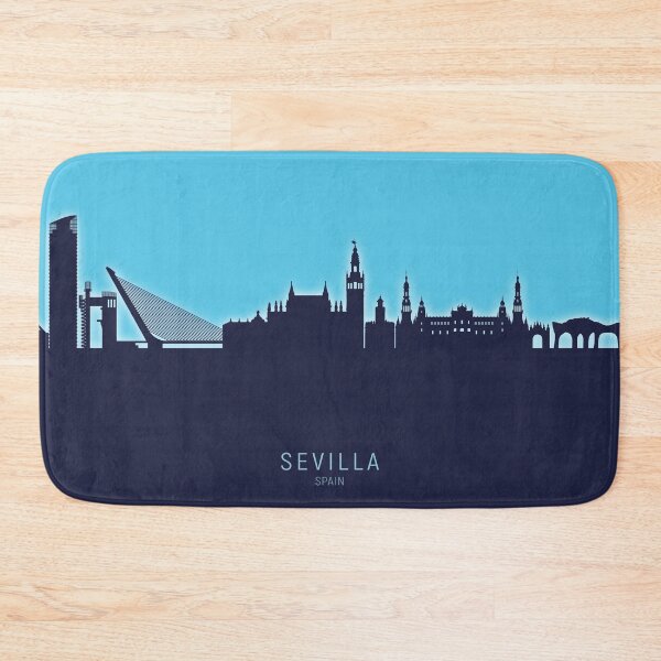 Item preview, Sevilla Spain Skyline designed and sold by ArtPrints.