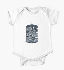 Name of the Doctors One Piece - Short Sleeve