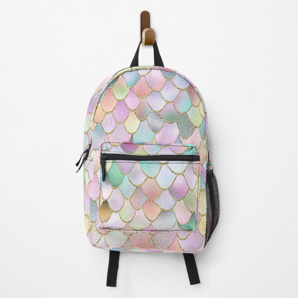 Item preview, Wonky Rainbow Glitter Mermaid Scales Pattern designed and sold by UtArt.