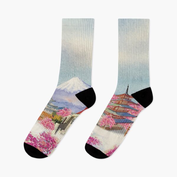 Item preview, Amazing Japanese Landscape Painting designed and sold by Vector Scout Lab.