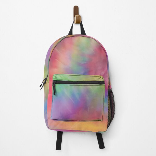 Rainbow Tie Dye Swirl Backpack