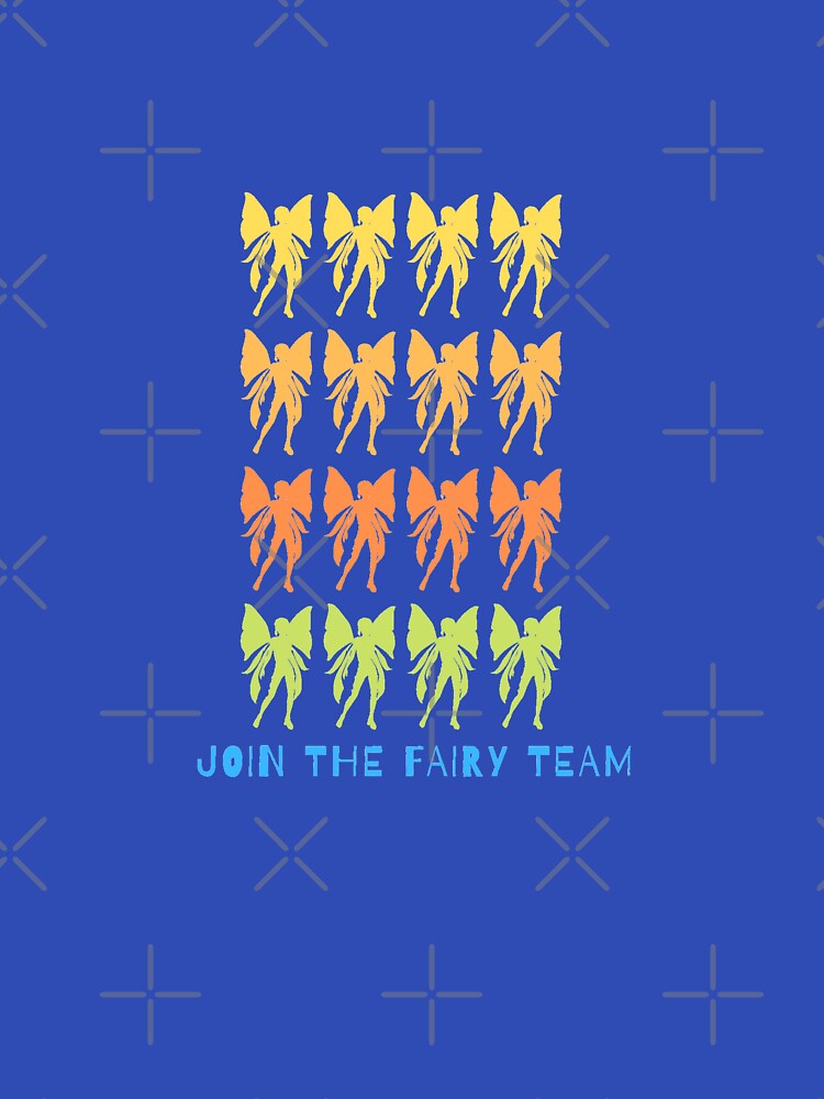 Thumbnail 7 of 7, Classic T-Shirt, Slogan T-shirt - Join Fairy Team designed and sold by L-Chance.