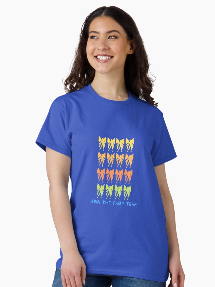 Thumbnail 1 of 7, Classic T-Shirt, Slogan T-shirt - Join Fairy Team designed and sold by L-Chance.