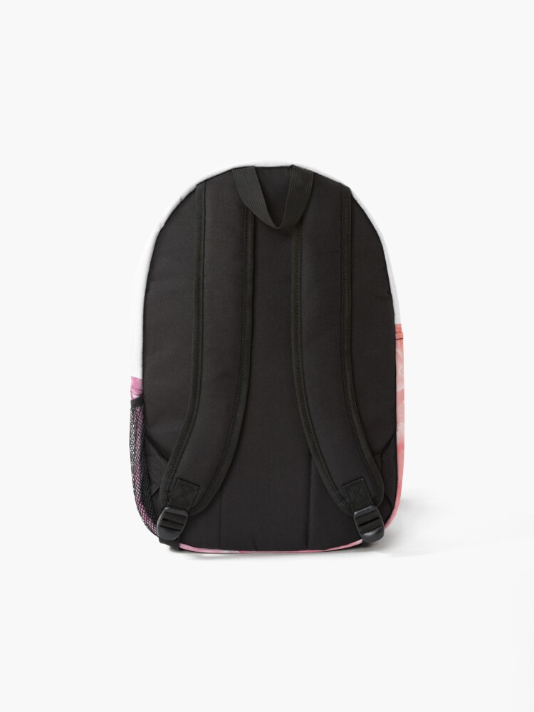 Alternate view of Rose Gold Blush Agate Marble Geode Gem Backpack