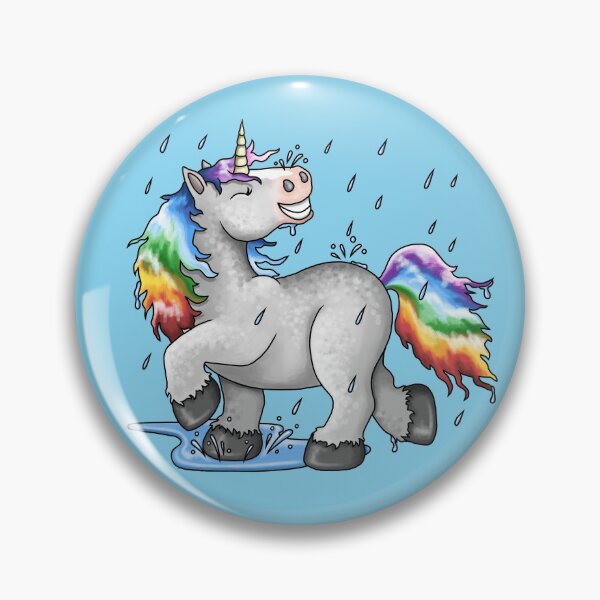 Item preview, Rainy day unicorn designed and sold by ARTemyzz.