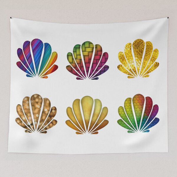 Item preview, Seashell Sticker Pack Trendy Environment Lover designed and sold by laurasgallery.