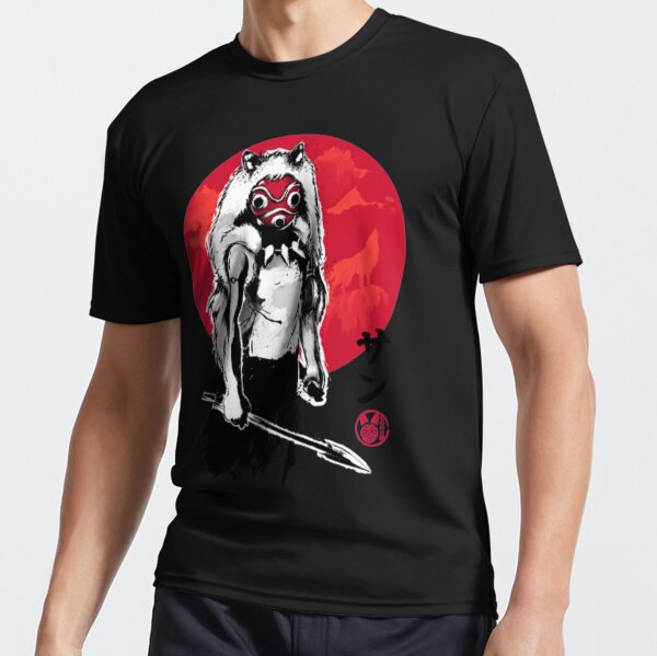 Princess of the forest sumi-e Active T-Shirt