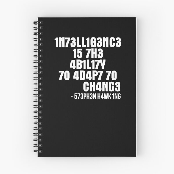 Item preview, Intelligence Is The Ability To Adapt To Change designed and sold by erinlee0803.