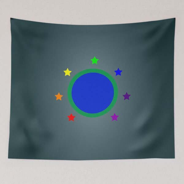 Item preview, Earth Flag designed and sold by mattpanta.