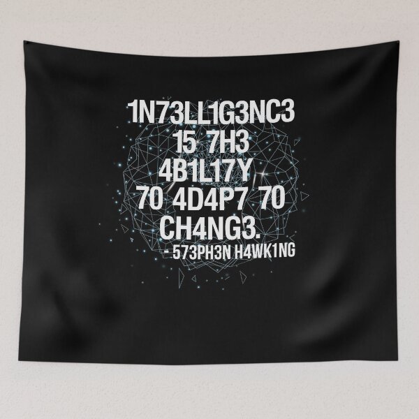 Item preview, The Best Intelligence Is The Ability To Adapt To Change designed and sold by erinlee0803.