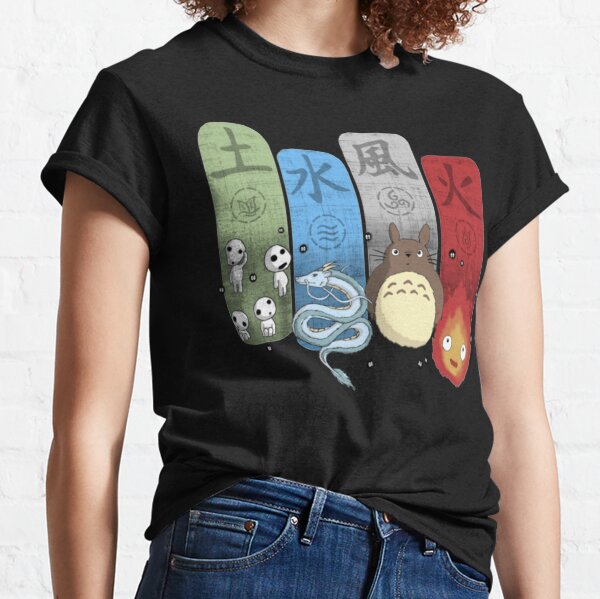 Ghibli elemental charms Classic T-Shirt